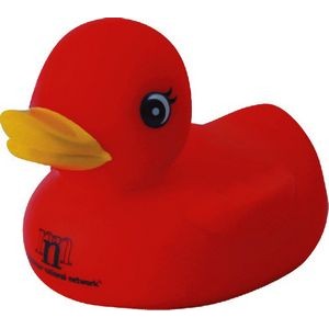 Rubber Red Duck Toy