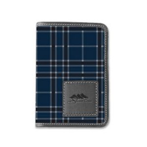 Barrington Glasgow Passport Case - Milan Leather w/ HD Weave