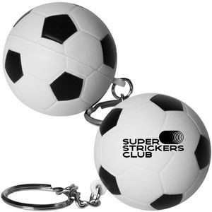 Soccer Ball Keychain Stress Reliever