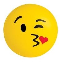 Blowing Kiss Emoji® Stress Ball