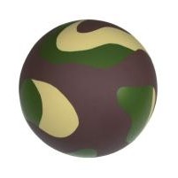 Round Ball Stress Reliever - Camouflage