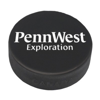Official Hockey Puck White Imprint