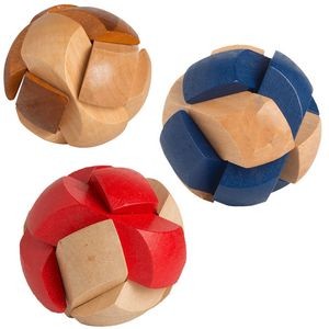 Wood Soccer Ball Puzzle