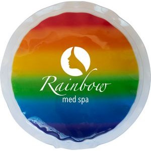 Round Rainbow Gel Pack - Hot/Cold