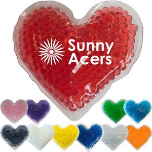 Hot/Cold Gel Bead Packs - Large Heart