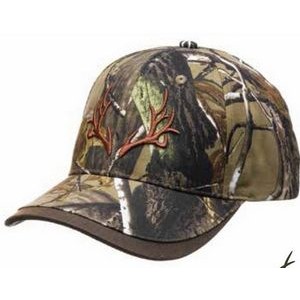 Eliminator Cap w/Structured Realtree AP Camouflage Coated Canvas
