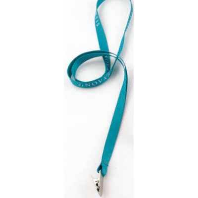 1/2" Flat Polyester Lanyard with 10 Business Day Production Time