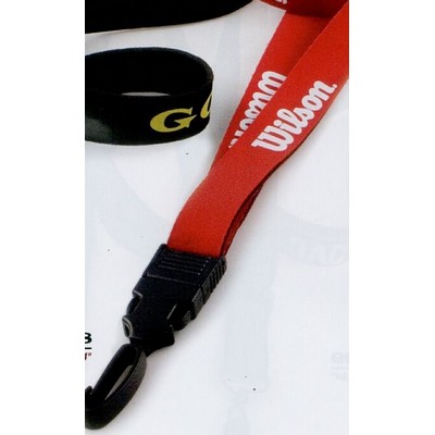 3/4" Neoprene Lanyard with 10 Business Day Production Time