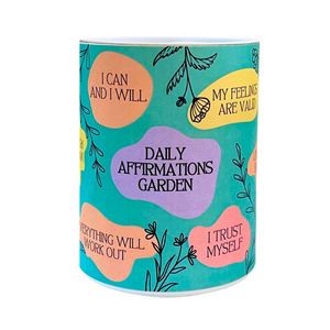 Daily Affirmations Garden in Eco-Friendly Grocan