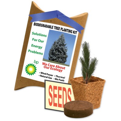 Evergreen Tree Planting Pouch Kit