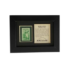 Framed Stamp Gift/Award Celebrating Golf-Bobby Jones