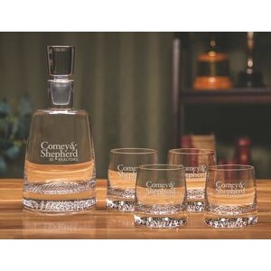 Tundra Whiskey Decanter Set (5pc Set)