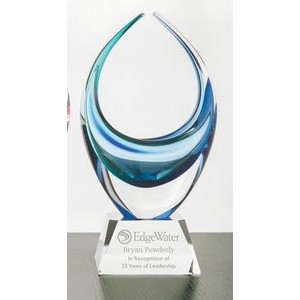 Turquoise Green/Blue Beauvoir Basket Award