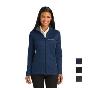 Port Authority Ladies Vertical Texture Full-Zip Jacket