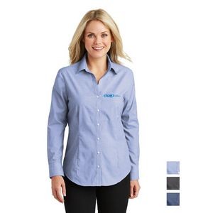 Port Authority Ladies Crosshatch Easy Care Shirt