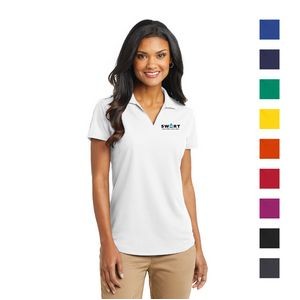 Port Authority Ladies Dry Zone Embroidered Grid Polo