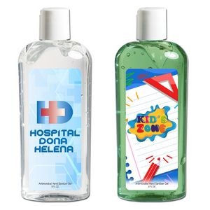 Antimicrobial Hand Sanitizing Gel - 8 oz. Press-Top Bottle