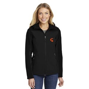 Port Authority Ladies Hooded Core Soft Shell Jacket
