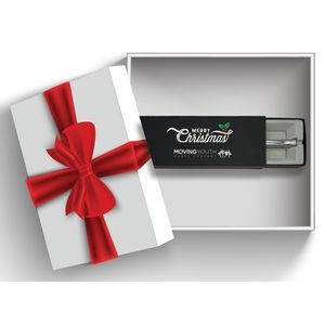 Garland® USA Made Hefty | Polished Chrome Hefty Twist with Custom Holiday Gift Box