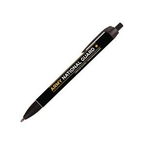 ARMY Black & Gold Wide Body Retractable Pen