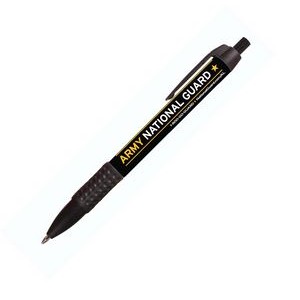 ARMY Black & Gold Wide Body Retractable Grip Pen