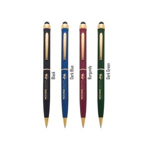 Stylus Collection- Garland® USA Made Hefty | Matte Pen | Gold Accents