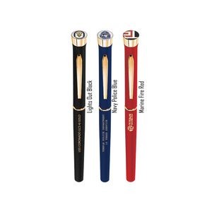 Tactical Collection- Garland® USA Made | Rugged, Textured Rollerball | Gold Accents