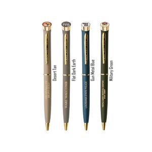 Freedom Collection - Garland® USA Made Hefty Ballpoint Twist Pen | Gold Accents