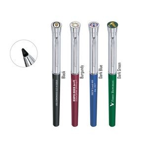 Empire Collection - Garland® USA Made Felt Tip Pen | Gloss Barrel | Chrome Cap & Accents