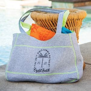 Sweatshirt Beach Bags (Embroidered)