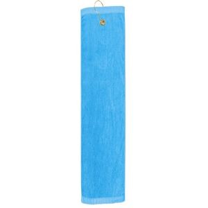 Premium Velour Golf Towel - Trifolded (Color Imprinted)