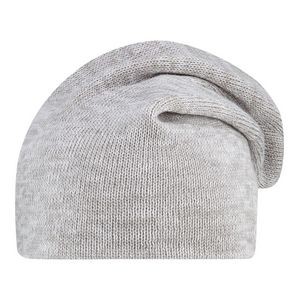 Slouchy Marl Rib Knit Board Hat