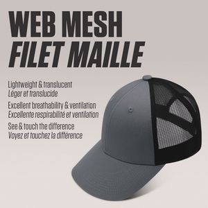 Web Mesh - Six Panel Baseball Cap