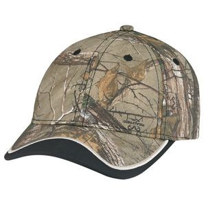 Deluxe Blended Chino Twill/Brushed Polycotton Cap - Realtree®