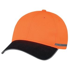 Constructed Full Fit Polycotton/Polyester Reflective Cap