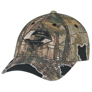 Enzyme Washed Deluxe Chino Twill/Brushed Polycotton Cap - Realtree®