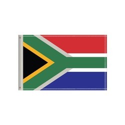 72"W x 36"H National Flag, South Africa, Double-Sided