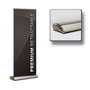 Premium Retractable Banner Kit, Vinyl (33" x 80" )