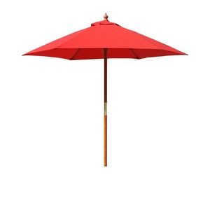 7' Round Fiberglass Umbrella with 6 Ribs, Blank