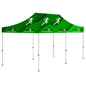 Rigid Pop-Up Tent Kit Full-Color Dye Sublimation (10' x 20')