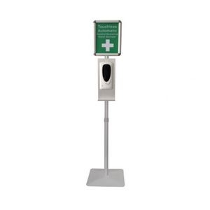 Automatic Hand Sanitizer Dispenser with Poster Stand
