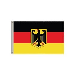 72"W x 36"H National Flag, Germany, Double-Sided