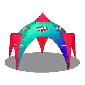 15' Dia. Action Tent, Standard Side Wall x 4