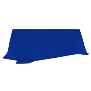 Royal Blue 6' - 8' Convertible Table Throw (Blank)