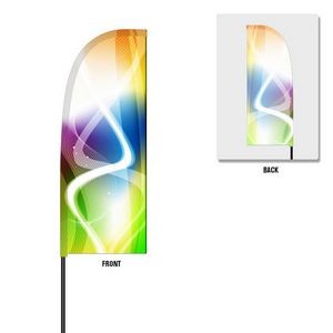 7' Flex Banner™ Flag Only, Single-Sided Feather Flag
