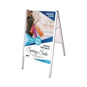 Thriller™ Lightweight A Frame Sign - Double Sided Graphic With Hardware Kit