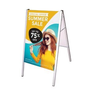 Thriller™ Lightweight A Frame Sign - Single Sided Graphic With Hardware Kit