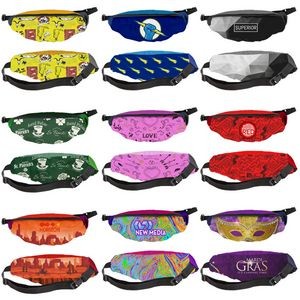Wide Full Color Fanny Pack