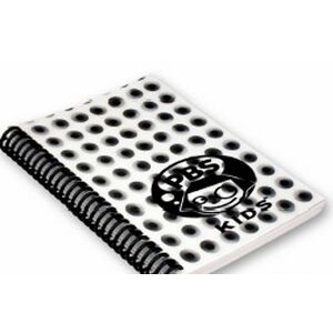 3D Lenticular Notebook w/Side Spiral (4-1/8"x5-11/16") (Custom )