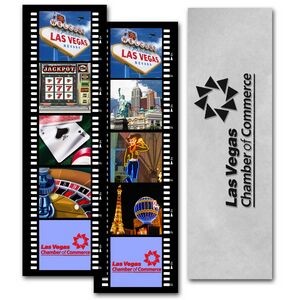 Custom PET Bookmark w/3D Lenticular Images of Various Las Vegas Scenes